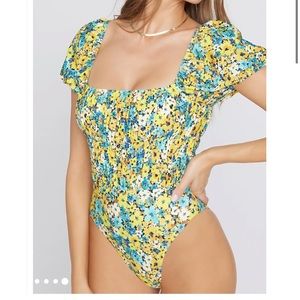 l*space One piece swimsuit - NWT